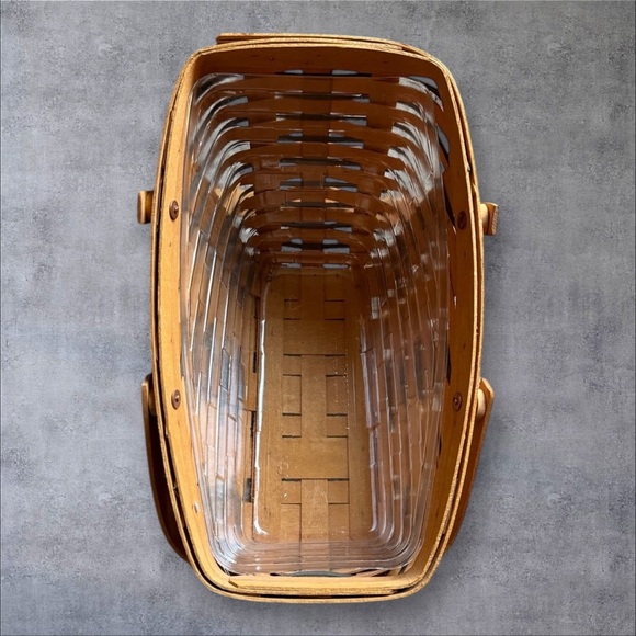 Longaberger Vintage 1997 HEARTLAND Vegetable Basket & Protector - Picture 10 of 10